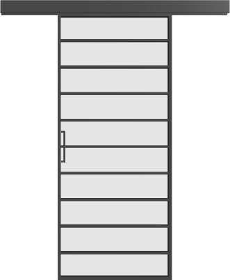 Schiebetür (einzeln) - 12AG