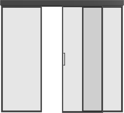 Schiebetür (3 Flügel) - 1AG