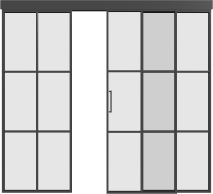 Schiebetür (3 Flügel) - 3AG